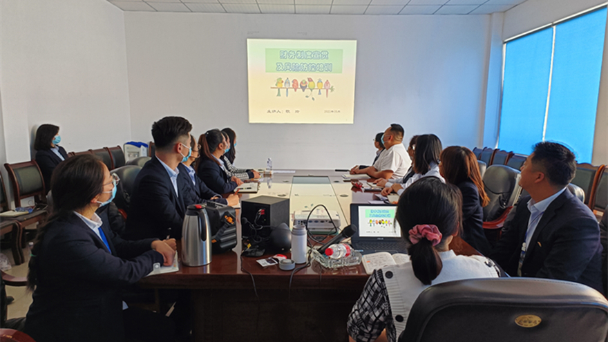 绵实股份开展财务制度宣贯及风控培训