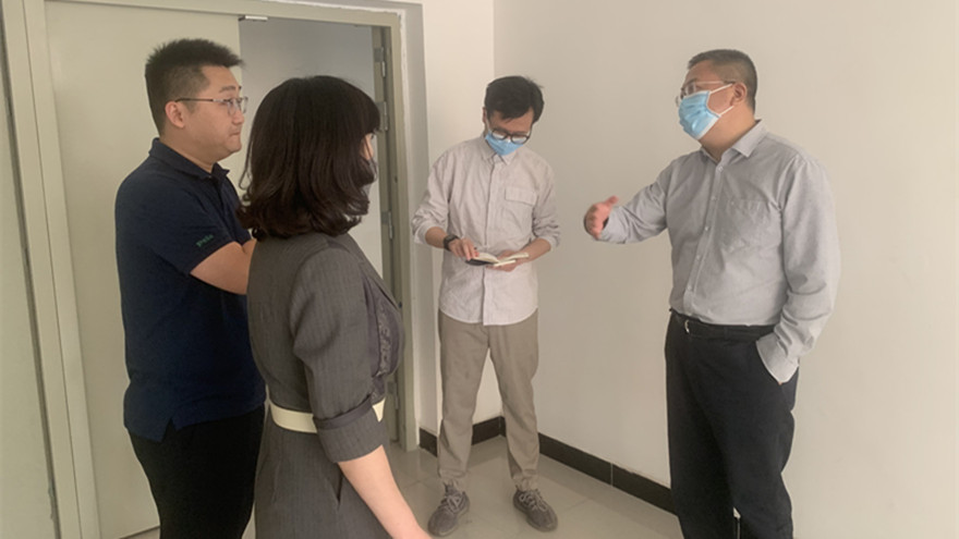 1.柳秘书长现场检查指导项目刷新事情_副本