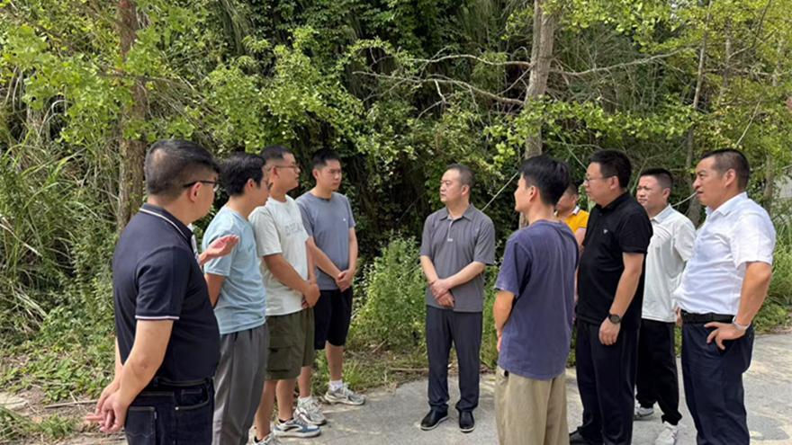 豪门国际官网集团组织开展墟落振兴实地调研事情 以灯光点亮墟落生长之路